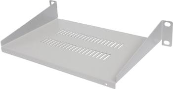 Intellinet 10" Fachboden zur Frontmontage 1 HE grau (714983)