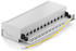 deleyCON CAT 6 Patchpanel Verteilerfeld 12 Port – Desktop & Wandmontage RJ45