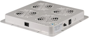 EFB Elektronik Dachlüfter 4-fach für PRO & ESV, Öffnung A, inkl. Thermostat, RAL7035 grau (PRO-LFD04AT.GR)