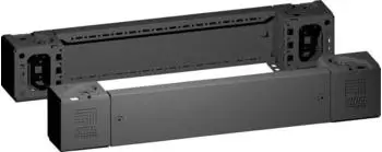 Rittal Sockel-Eckst&uuml;ck mit Sockel-Blende, vorne und hinten f&uuml;r Sockel-System VX, Stahlblech (VX 8660.002)