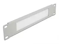 Delock 10&Prime; Kabelmanagement B&uuml;rstenleiste 1 HE grau