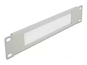 DeLock 10″ Kabelmanagement Bürstenleiste 1 HE grau (66531)