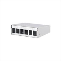 METZ CONNECT 130861-0602KE - Wandmontage - Wei&szlig; - Aluminium - Stahl - Zink - 125 mm