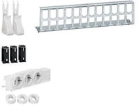 Hager UM00M4, Hager Multimedia Kit UM00M4 | Patch-Panel RJ45 | 3x Steckdose...