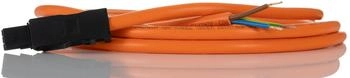 Rittal Anschlussleitung für Einspeisung 3-polig, 3000mm, 100-240V, orange (SZ 2500.500)