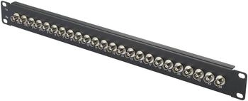 Renkforce 24 Port BNC-Patchpanel 483 mm (19") 1 HE Schwarz (RF-4541184)