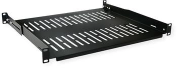 Value 19" Fachboden 1HE 400mm schwarz (26990403)