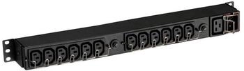 Eaton FlexPDU Stromverteilungseinheit Rack-einbauf&auml;hig 1U Schwarz (EFLX12I)