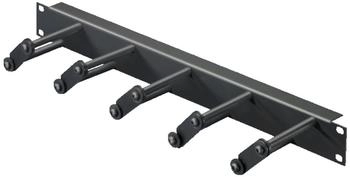 Rittal 19 Zoll Rangierpanel mit Kabelsprossen 1HE Schwarz (5502.225)