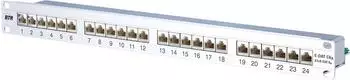 Metz Connect 24-Port Patch-Panel E-DAT Cat6a 1HE Alu (130855C-E-90)