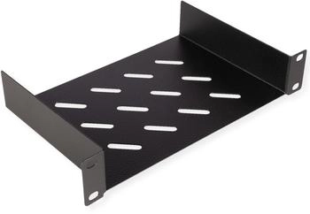 Roline 10-Zoll Fachboden 1 HE, Tiefe 150mm, schwarz (26210029)