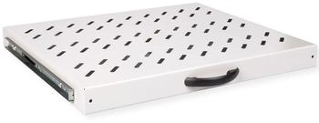 Roline 19'' Fachboden, 1 HE, ausziehbar, grau (26210275)