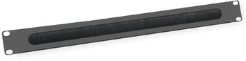 Value 19'' Kabeldurchführung 1 HE mit Bürstendichtung, schwarz (26.99.0315)