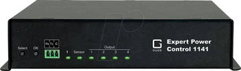 Gude PDU 4-fachgeschaltet mit Messung und Überwachung, 4x IEC C13 (1141-1)