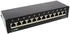 InLine Patch Panel RJ-45 X 12 Schwarz (4043718209439)