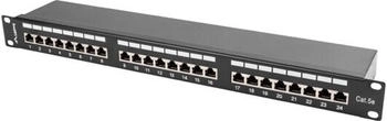 Lanberg PPS5-1024-B Patch Panel 1U Schwarz