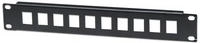 Intellinet 10-Port Patchpanel, unbest&uuml;ckt, 10", 1 HE, grau