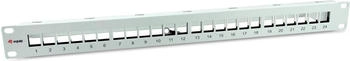 Equip Patchpanel 24x RJ45 Cat6A 19" FTP 1HE Premium hellgrau FTP RJ-45 (769326)