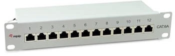 Equip Patchpanel 12x RJ45 Cat6A 10" FTP 1HE Premium hellgrau FTP RJ-45 (326523)