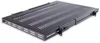 StarTech.com Server Rack Shelf - 1U - Adjustable Mount Depth - Heavy Duty - Rack -