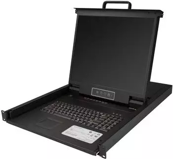 StarTech 8-Port Rackmount KVM-Konsole 19" 1U, 1280x1024 (RKCONS1908K)