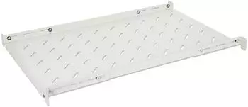 Intellinet 19" Netzwerkschrank-Fachboden 1HE, variable Schienen, 750mm tief, grau (714136)
