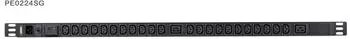 Aten PE0224SG PDU 22x IEC C13, 2x IEC C19, Rack (PE0224SG-AT-G)