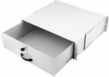 Equip 19" Schublade für Serverschränke 3U, abschließbar, grau (EZD-3-G)