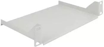 DeLock 10" Fachboden f&uuml;r Netzwerkschrank 1 HE, grau (66854)