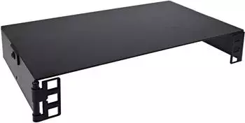 InLine 10" Mini Rack Wandmontage, 1HE, 15,2cm Tiefe, schwarz (10101B)