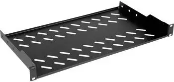 Roline 19-Zoll Fachboden 1 HE, 250mm Tiefe, 15kg, schwarz (26210121)