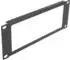 DeLock 10″ Netzwerkschrank-Panel mit Öffnung 2HE, schwarz (66673)