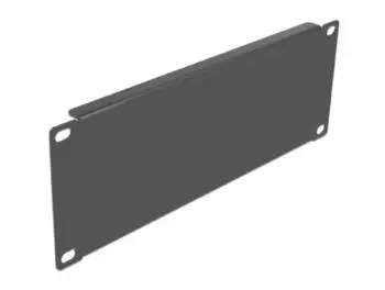 DeLock Blindabdeckung 10" 2HE schwarz (66661)