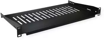 Value 19-Zoll-Ger&auml;tetr&auml;ger 1HE, 485x250mm, max. 10kg, schwarz (26990401)