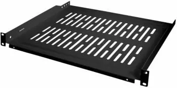 LogiLink 19" Fachboden 1HE Festeinbau, 350mm, schwarz (SF1C45B)