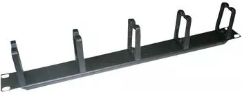 Value 19" Kabelf&uuml;hrungspanel 1HE Typ C, schwarz (RAL 9005) (26.99.0312)