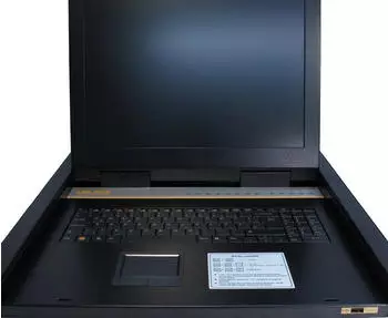 Inter-Tech KVM-1708 KVM-Konsole 17" LED, 8-Port, Rack (88887213)