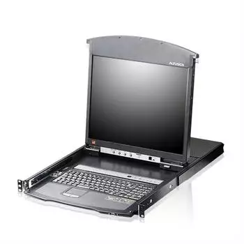 Aten KL1508AiM 8-Port KVM-over-IP-Switch, 43cm LCD, VGA, PS/2-USB (KL1508AIM D)