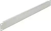 Delock 19&Prime; Netzwerkschrank Blindabdeckung 1 HE grau