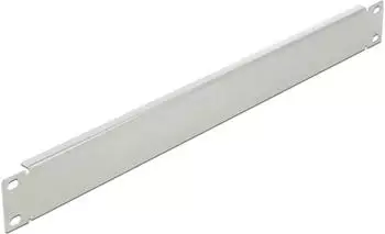 DeLock Blindpanel 19", 1 HE, grau (66533)