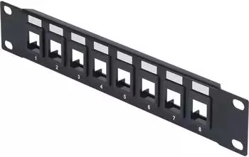 Renkforce RF-3521390 Netzwerkschrank-Frontblende 10", schwarz (RF-3521390)