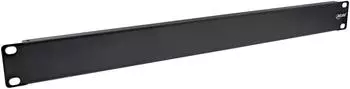InLine Blindplatte 19", 1HE, schwarz RAL 9005 (19111A)