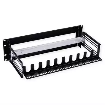 Value 19-Zoll-Tragrahmen f&uuml;r Hutschienenger&auml;te 3HE, schwarz (26.99.0340)