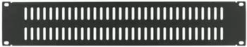Lanview RAB205BL 2U 19" Blindpanel belüftet, schwarz (RAB205BL)