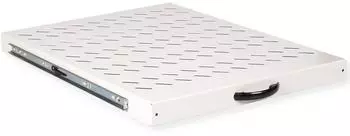 Roline 19" Fachboden 1 HE, ausziehbar, 550mm, 25kg, grau (26.21.0116)