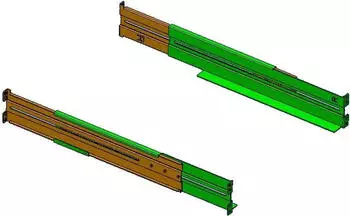 BlueWalker Rack Mount Kit RK7 1U Einbauschienen (10132004)