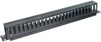 Alan Kabel-Organizer 1U 19" mit Abdeckung (PK008)