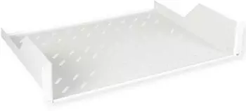 Roline 19-Zoll Fachboden 2 HE, 350mm Tiefe, 25kg Tragkraft, grau (26210191)