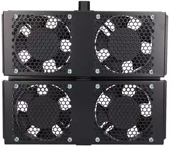 Extralink 4-Wege-Lüftereinheit 19" mit 2m EU-Stecker (EX.8673)