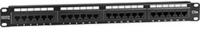 DIGITUS DIGITUS CAT 5e Patch Panel, ungeschirmt, 24-Port RJ45, 8P8C, LSA, 1HE, Rack